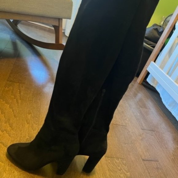 ALDO SUEDE OVER THE KNEE BOOTS - Picture 7 of 8